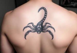 A mysterious scorpion tattoo idea