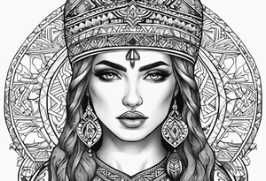 Romanian heritage tattoo idea