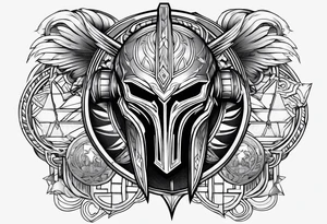Universal gladiator tattoo idea
