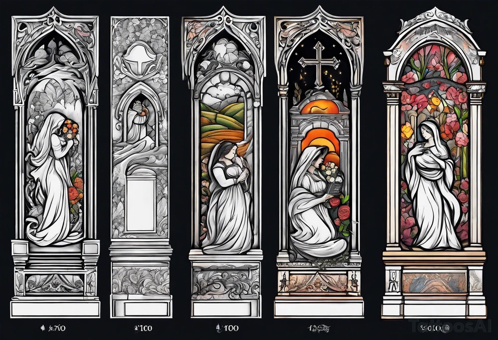 tombstone tattoo idea
