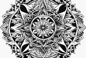 Gliscor tribal style tattoo idea