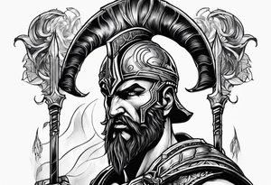 Ares God of War tattoo idea
