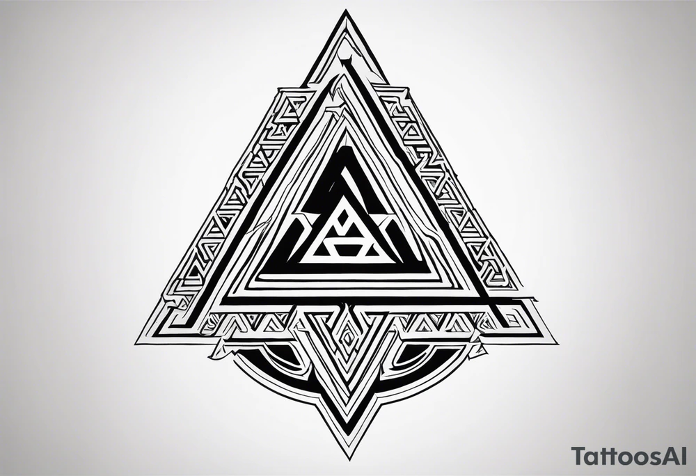 Valhalla
valknut tattoo idea