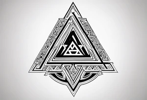 Valhalla 
valknut tattoo idea