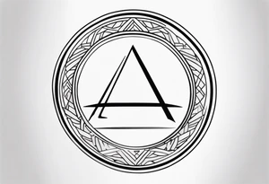 AA logo tattoo idea