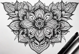 Lace tattoo idea