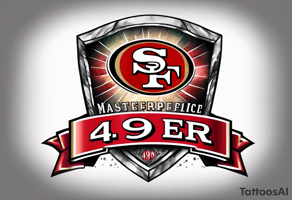 49er logo tattoo idea