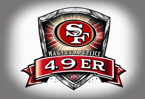 49er logo tattoo idea