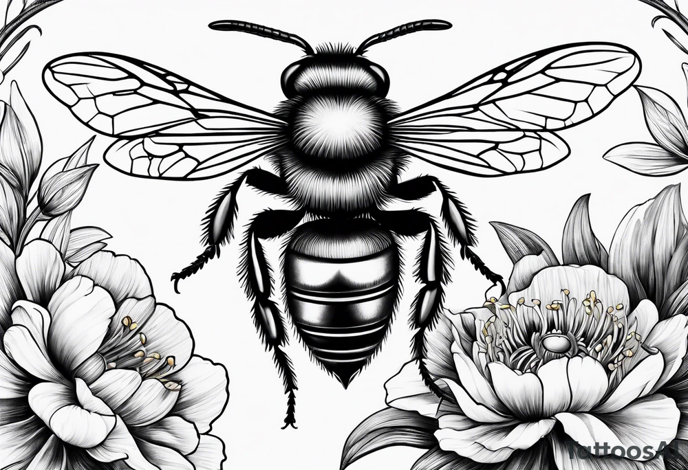 Bee tattoo idea