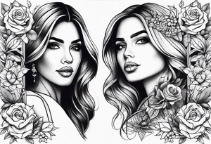 Husband and wife arm tattoo tattoo idea