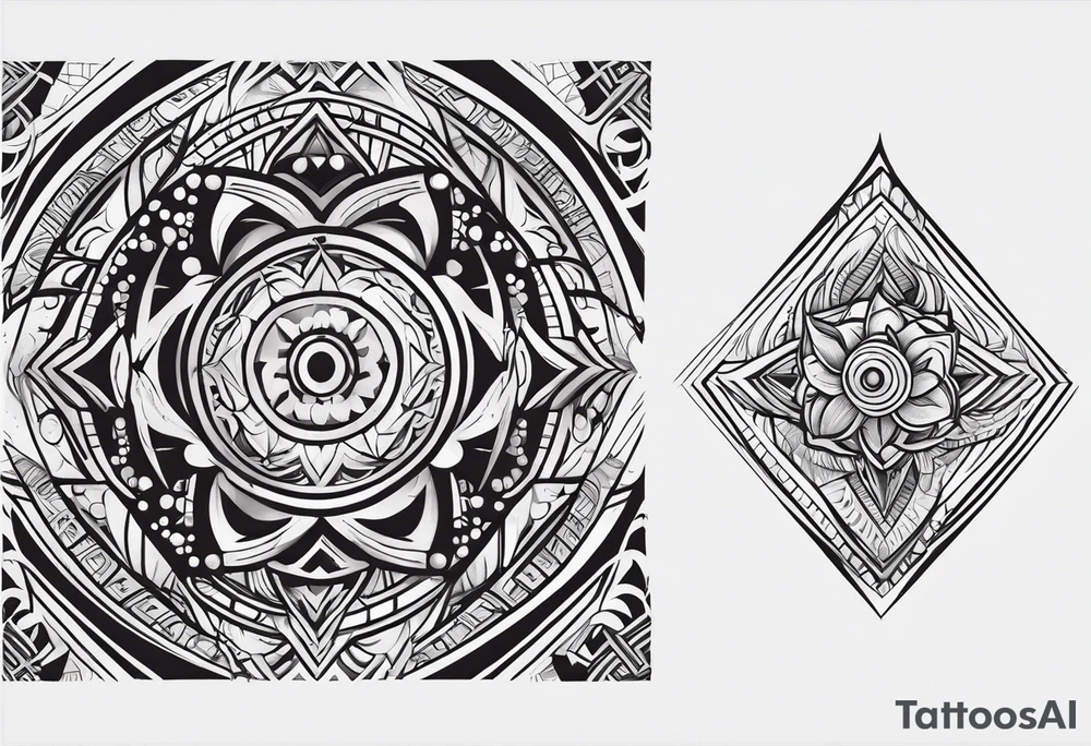 Cover Up Tribal tattoo idea