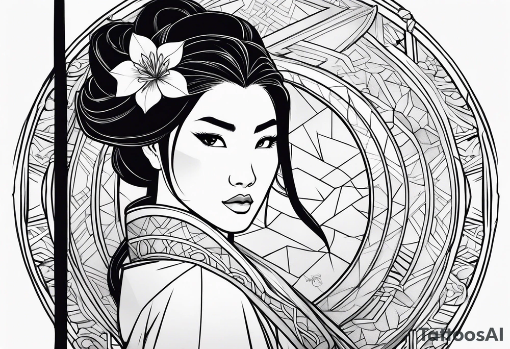 Mulan tattoo idea