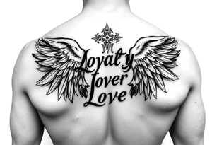 Loyalty over love tattoo idea