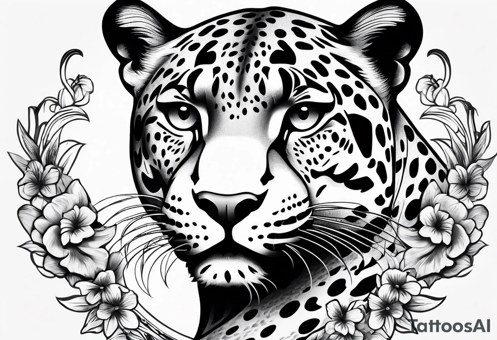 Jaguar tattoo tattoo idea