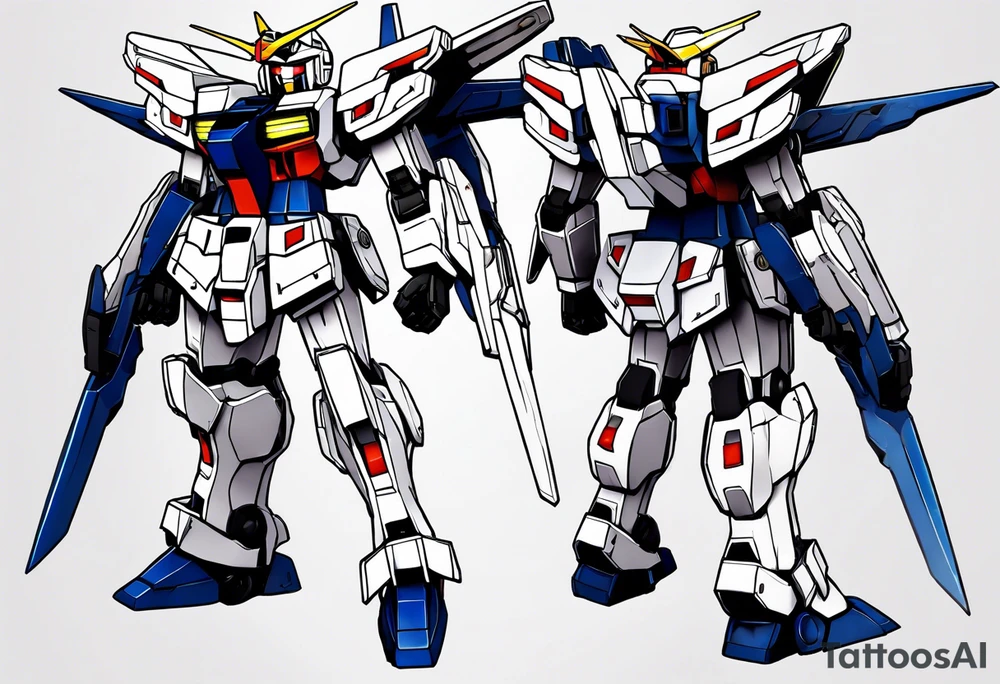Gundam tattoo idea