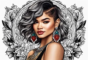 Zendaya is my daughters name tattoo idea