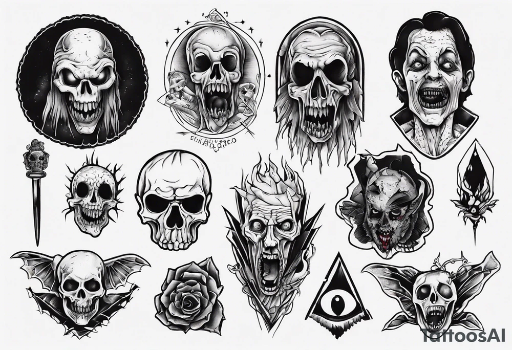 Horror movie tattoo idea