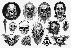 Horror movie tattoo idea