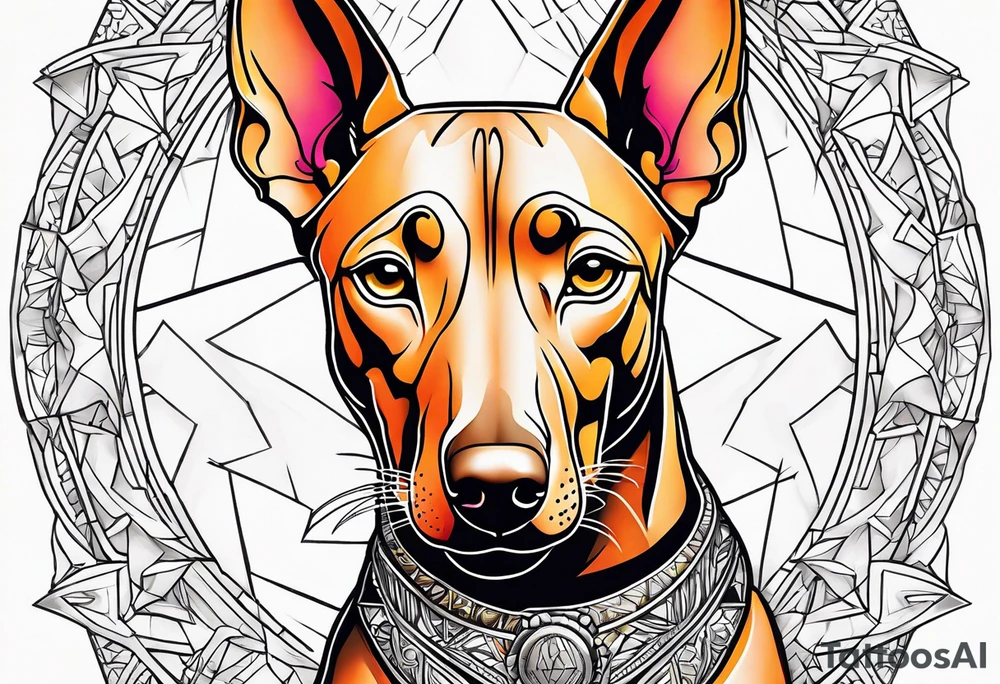 Close-up, pharaoh hound tattoo idea