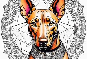 Close-up, pharaoh hound tattoo idea