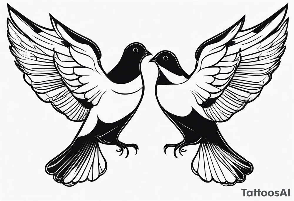 doves tattoo idea