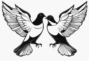 doves tattoo idea