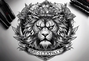 Cage fighter tattoo idea