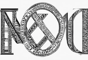 VIII_XXV_MMXVII with a DNA strand interterwined tattoo idea