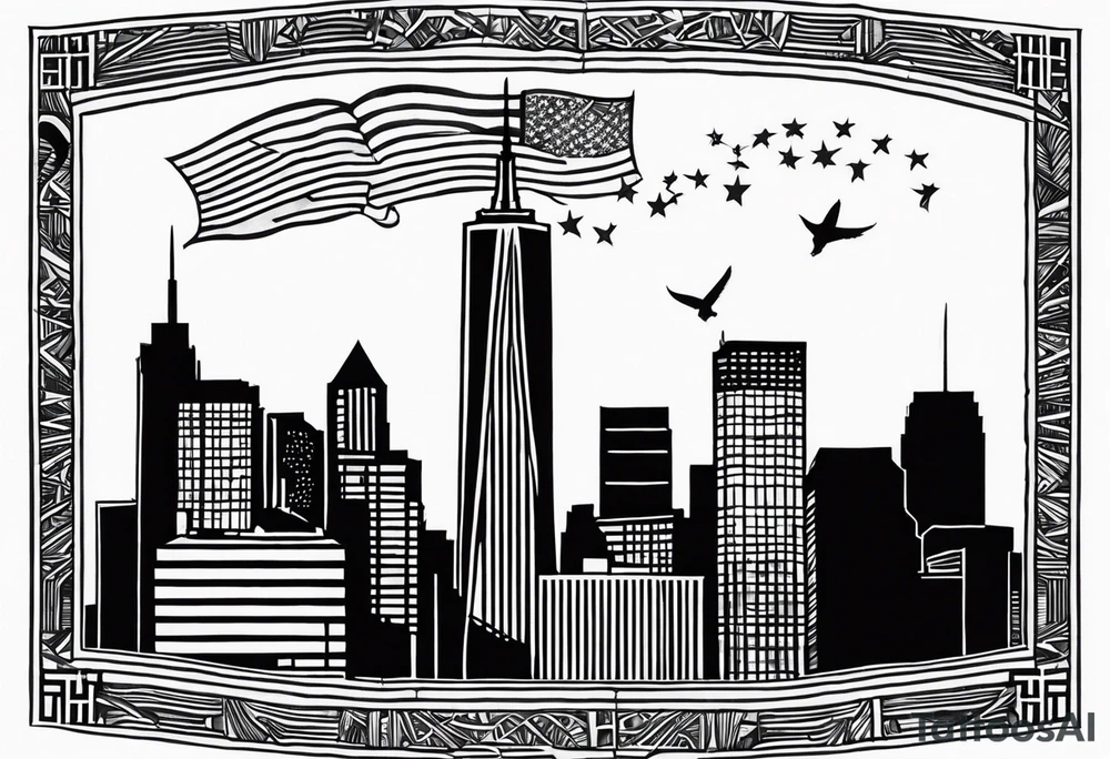 9/11 September 11, 2001 tattoo idea
