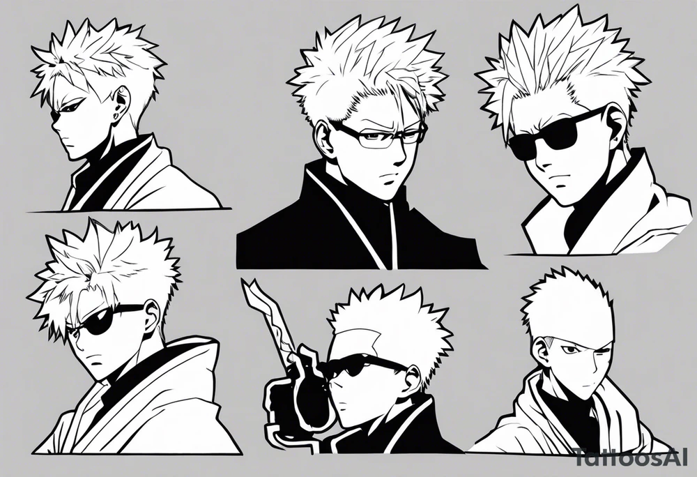 Jujutsu kaisen small tattoo idea