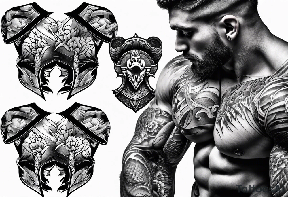 Bodybuilding tattoo idea