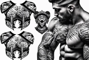 Bodybuilding tattoo idea