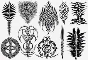 Silver Fern, Celtic knots tattoo idea