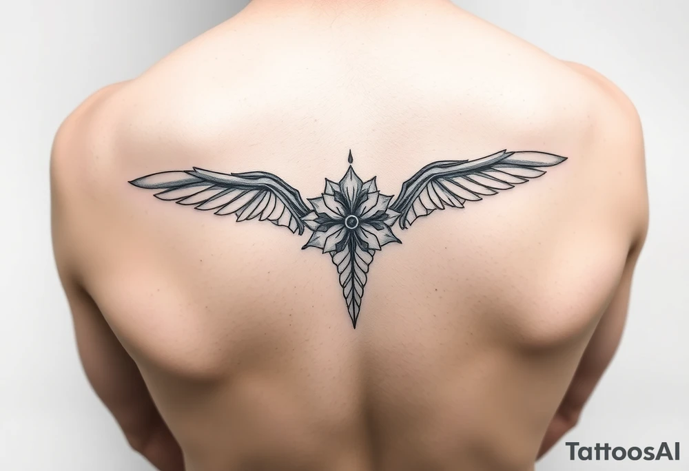 Simple minimalist feminine tattoo small line art on arm tattoo idea