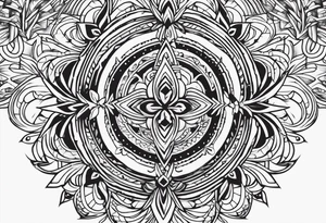 upper back tattoo tattoo idea