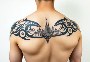 city of Atlantis
on arm tattoo idea