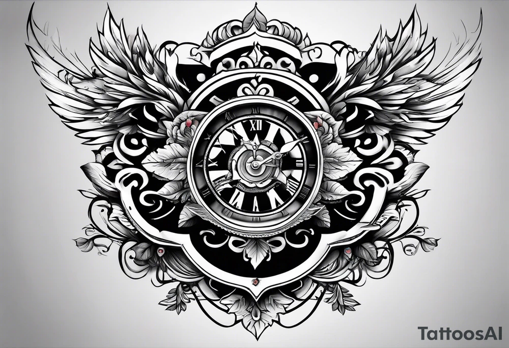 Time is now tattoo idea