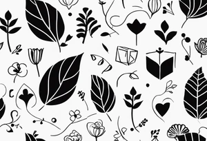 I want to combine elements that represent my mother's last name, 'Yaber,' which originates from Lebanon, and my father's last name, 'Kleinert,' which is German tattoo idea