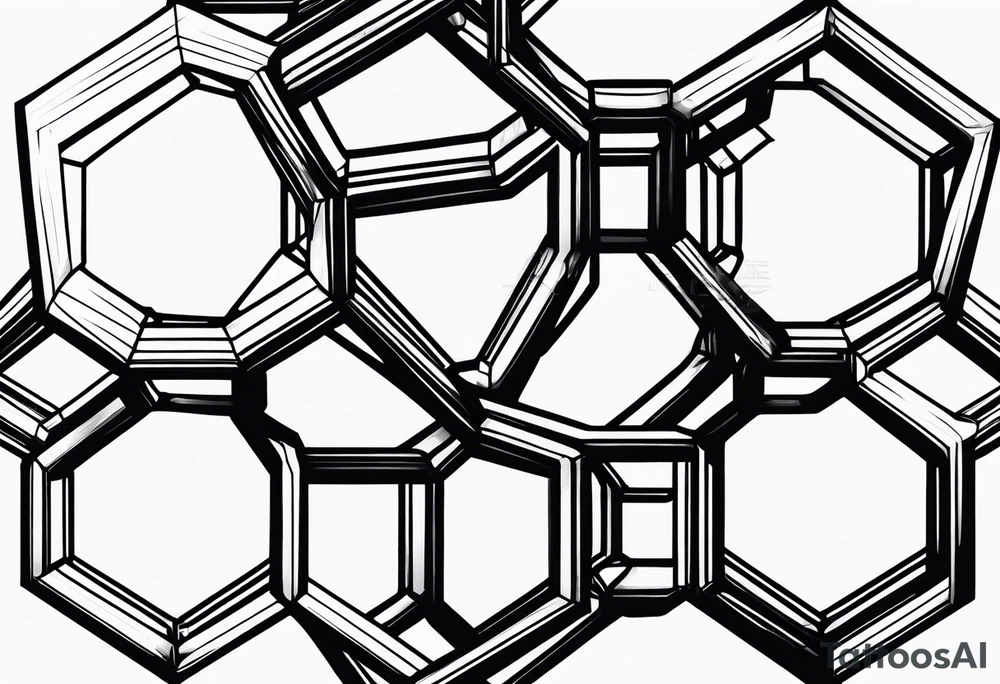 benzene molecule tattoo idea