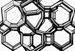 benzene molecule tattoo idea