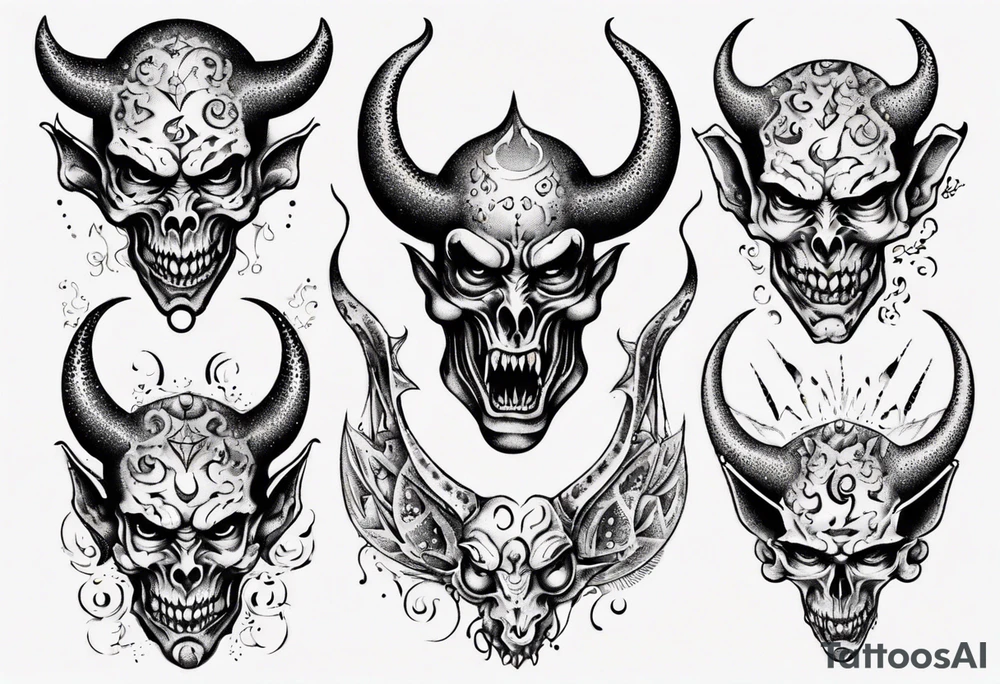 Devil tattoo idea