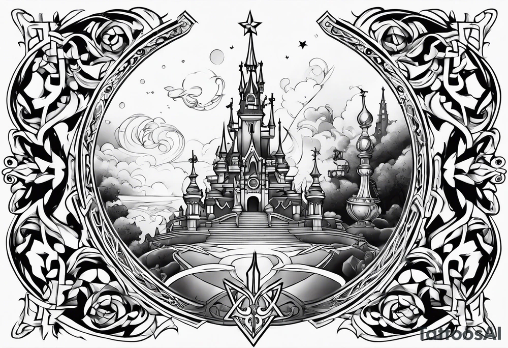 Kingdom hearts tattoo idea