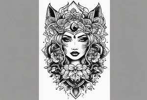 sleeve old school tattoo idea