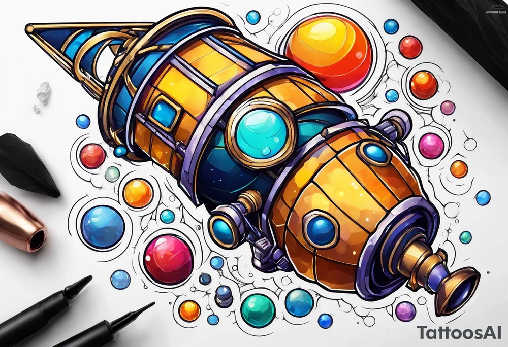 Bubbles space telescope tattoo idea