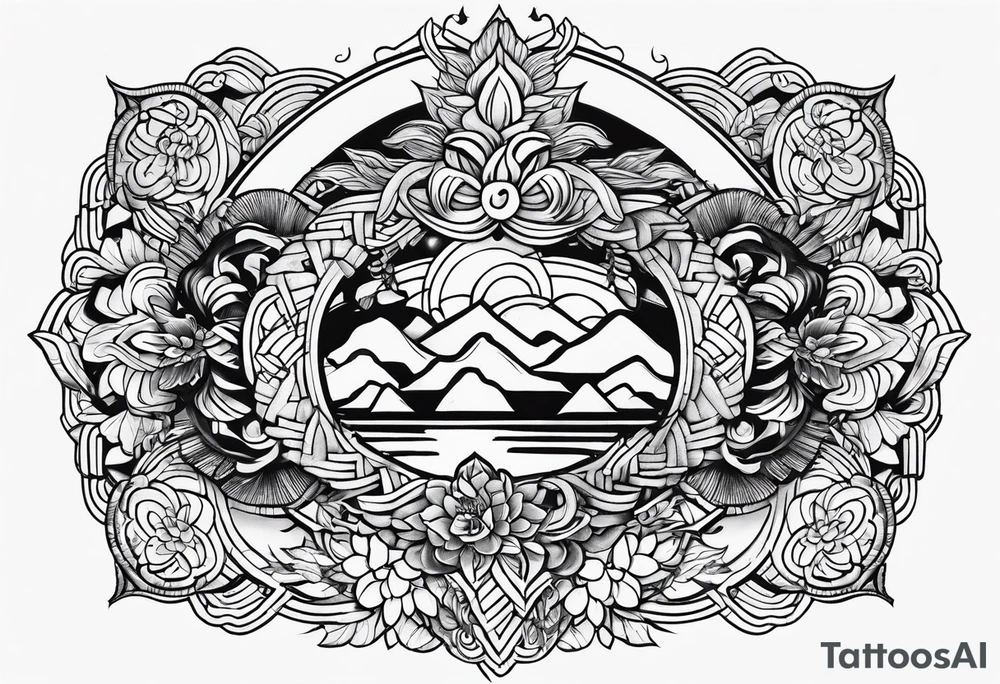 Traditional Vietnamese tattoo idea