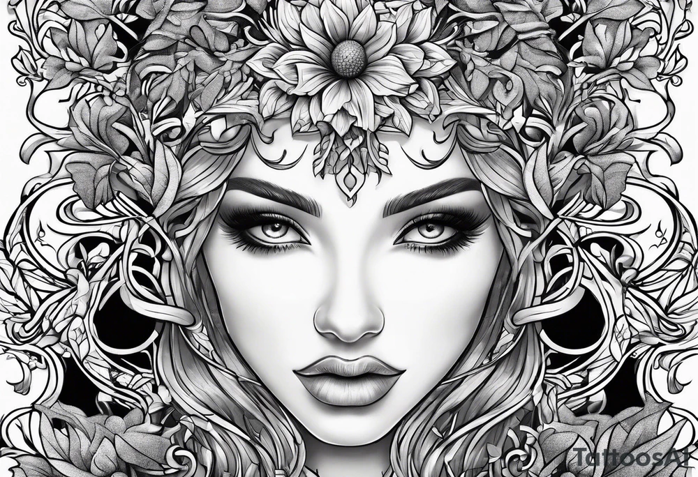 Vines tattoo idea