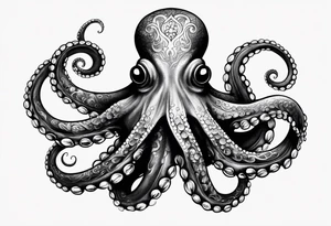 Octopus tattoo idea