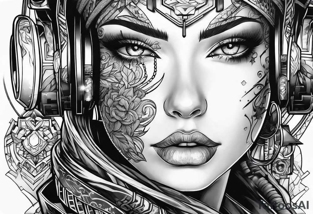 CYBERPUNK tattoo idea
