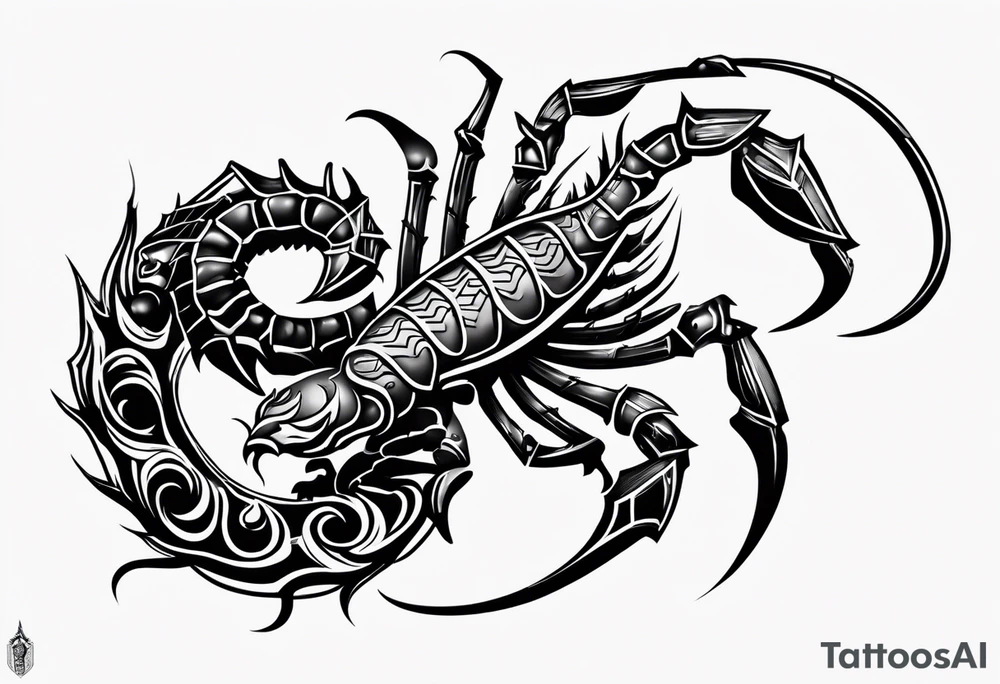 Scorpio tattoo idea