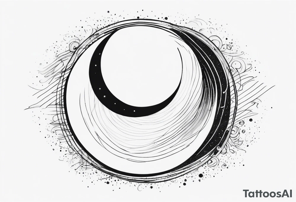 Eclipse tattoo idea